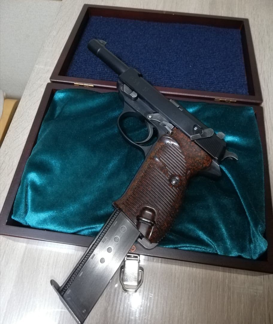 本日終了⭐マルゼン ワルサーP38 ac41ブラック ガスブロ カスタム⭐箱付
