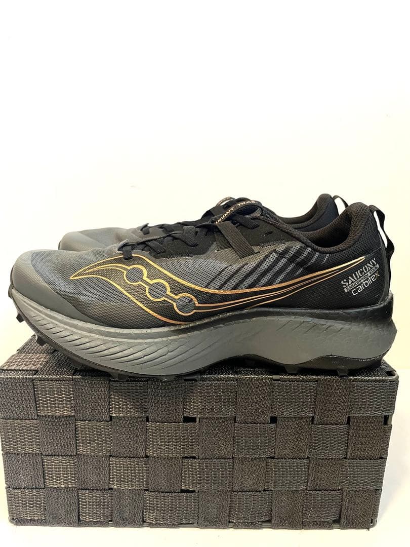 ユキチSAUCONY◾️エンドルフィン エッジ ◾️ランニング◾️グレイ◾️27