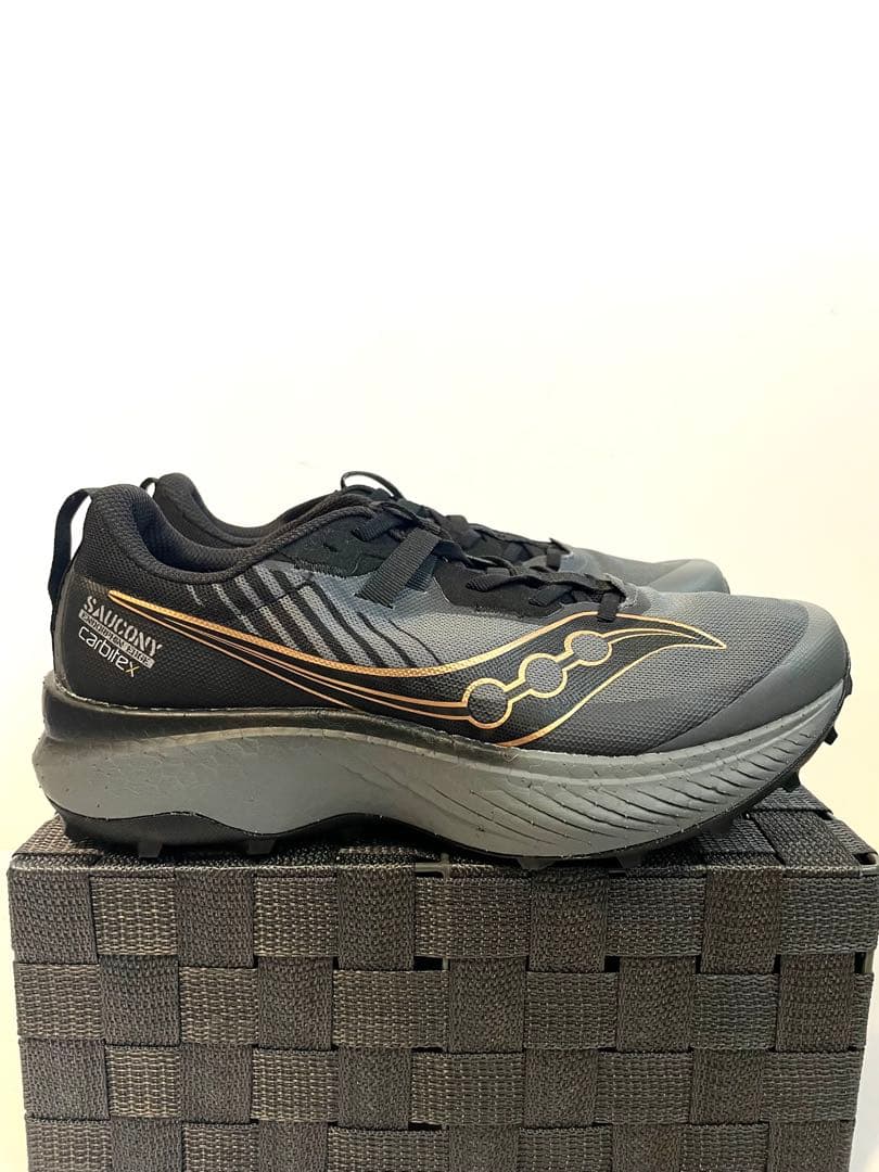 ユキチSAUCONY◾️エンドルフィン エッジ ◾️ランニング◾️グレイ◾️27