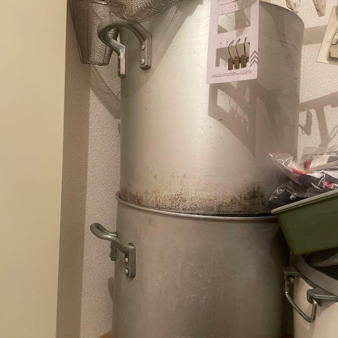 寸胴 業務用 アルミ 蓋なし 中古品 鍋 42センチ