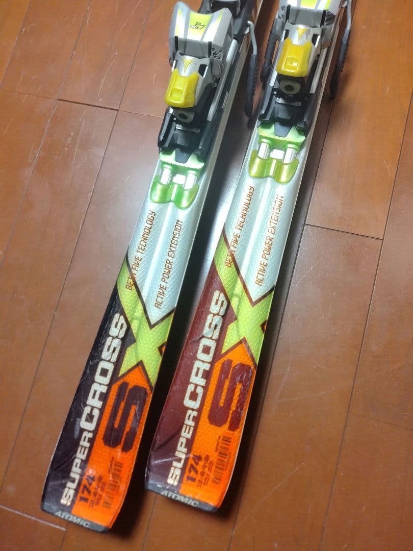 【ATOMIC☆】174cm　スキー板セット♪　送料無料！