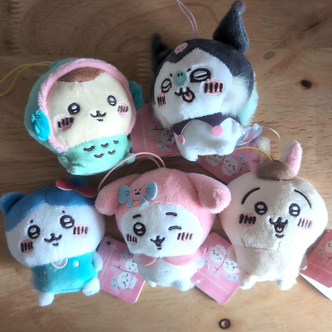 入手困難！ ちいかわ ♡ サンリオ ハチワレ うさぎ くりまんじゅう モモンガ