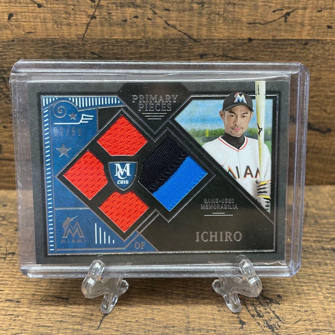 イチロー 貴重3色パッチ 02/99 ミュージアムコレクション