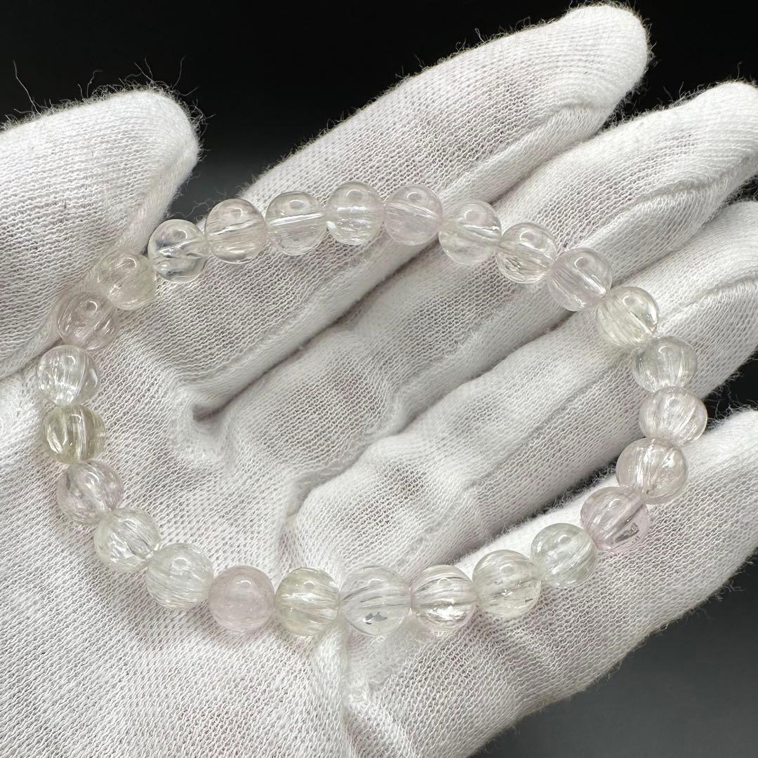 ハイクオリティ！！　クンツァイト　ブレスレット