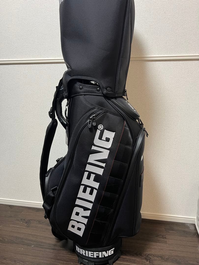 BRIEFING ブラック キャディバッグ　CR-3