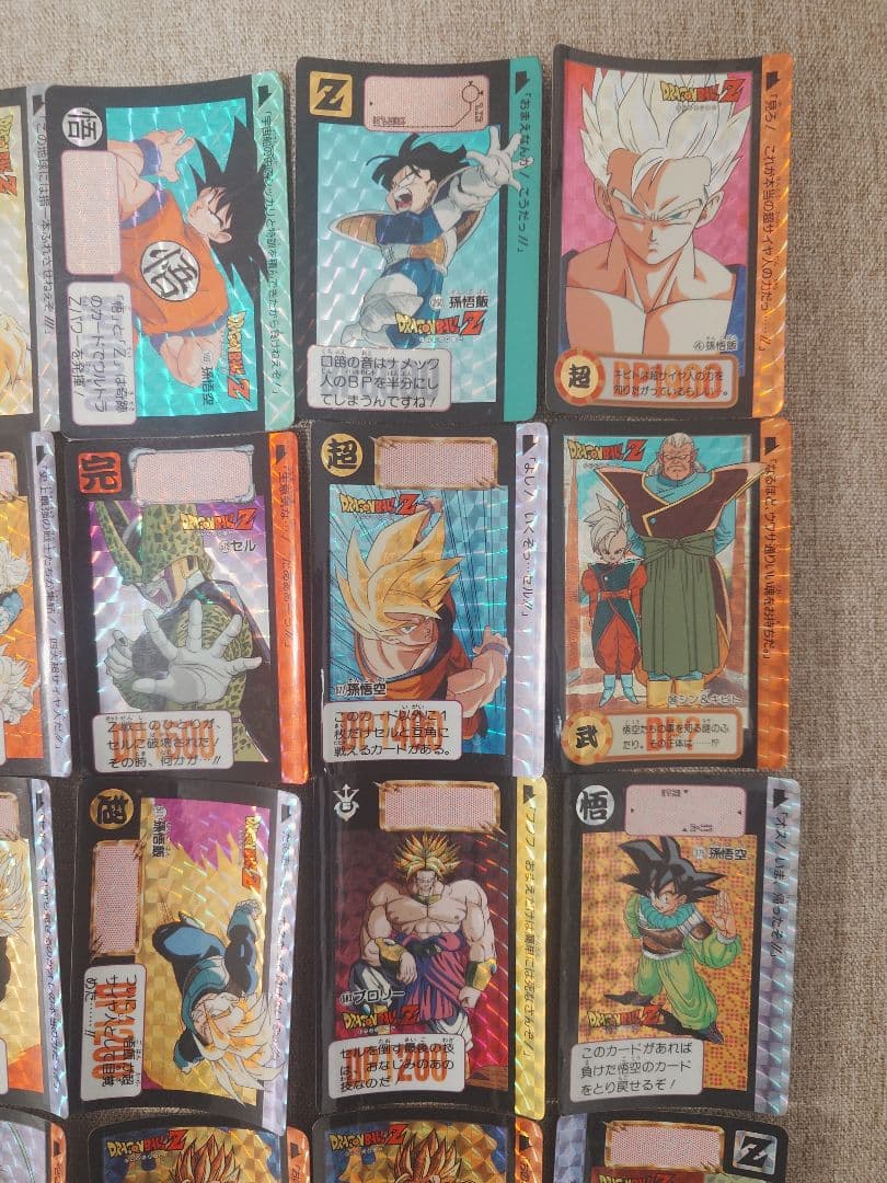 ドラゴンボールカードダス 本弾　28枚セット【1990年】