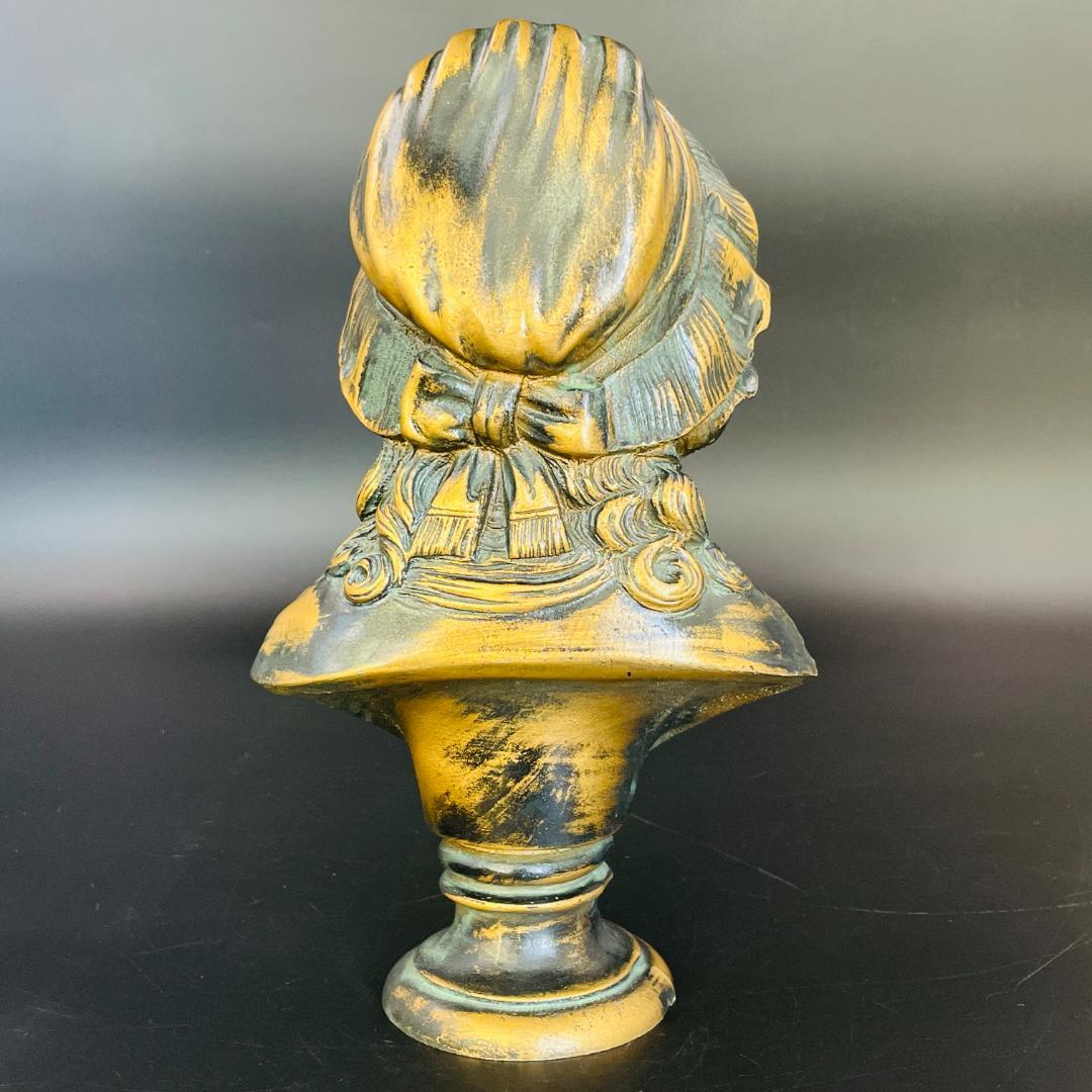 女性胸像 ジャン＝バティスト・グルーズ「壊れた甕」レプリカ 石膏製 R8SB24