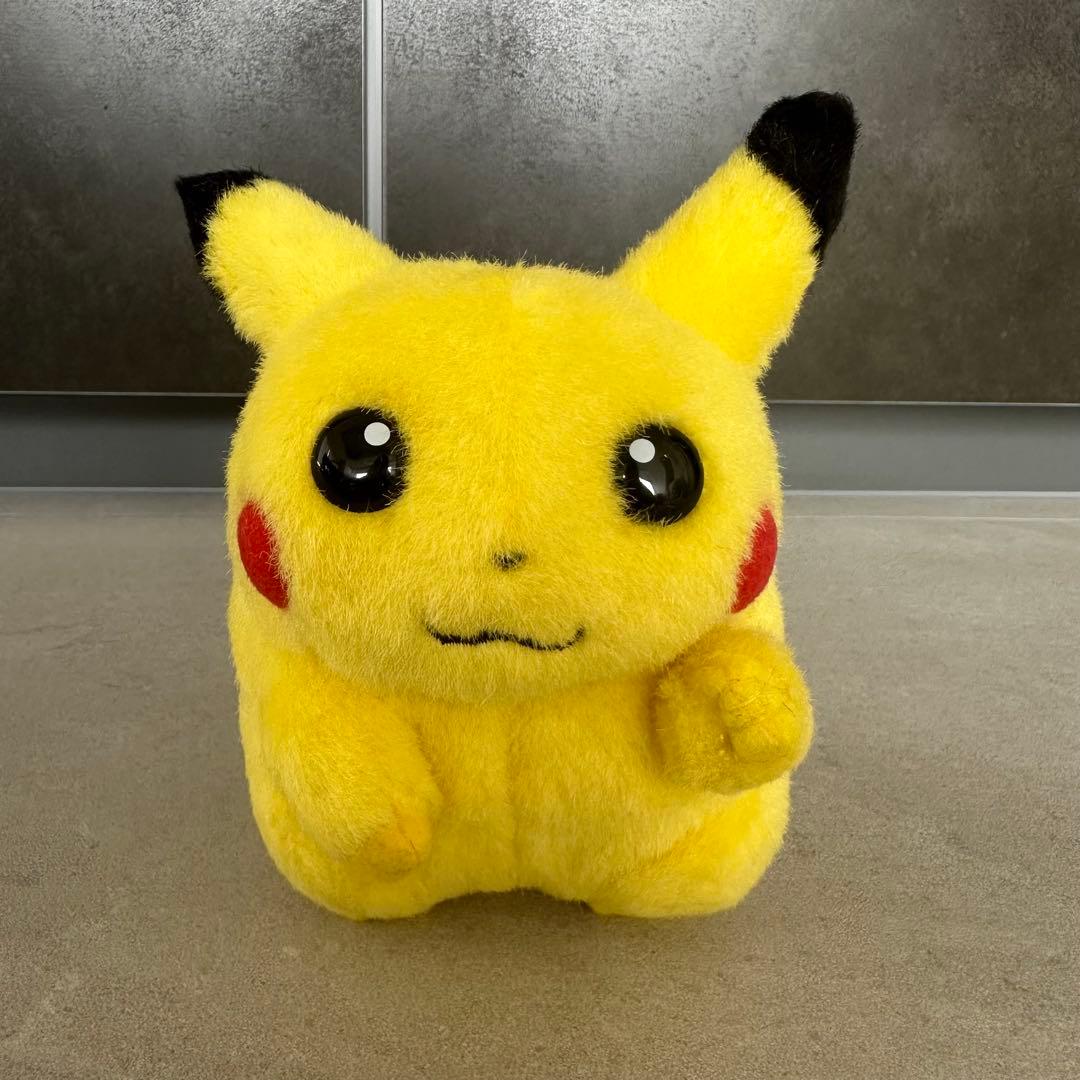 ポケモン 初代 初期 ピカチュウ ぬいぐるみ TOMY