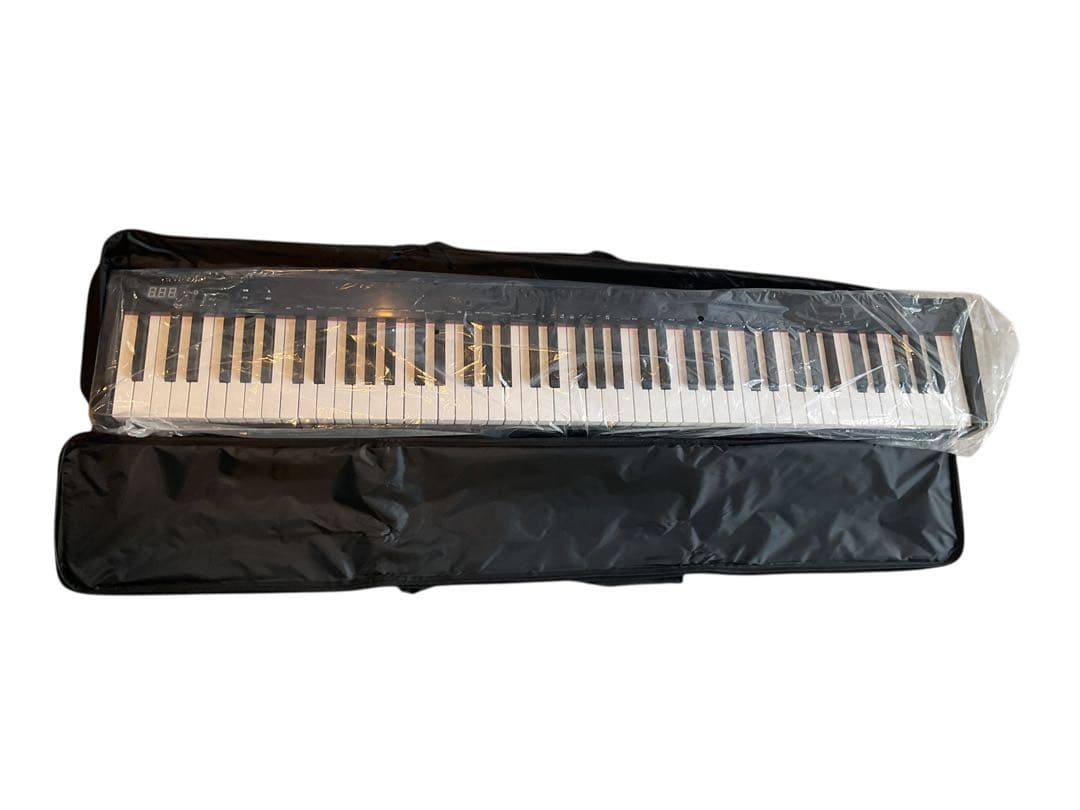 NikoMaku ポータブル電子ピアノ SWAN-S 88鍵盤 デジタルピアノ