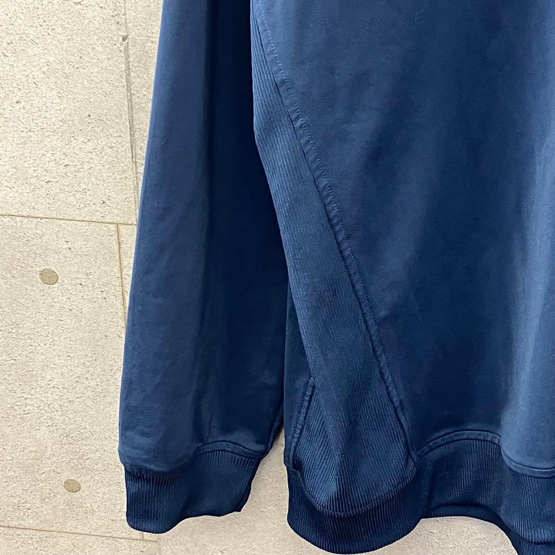 adidas golf アディダスゴルフ ハーフジップジャケット 2XL 藍色