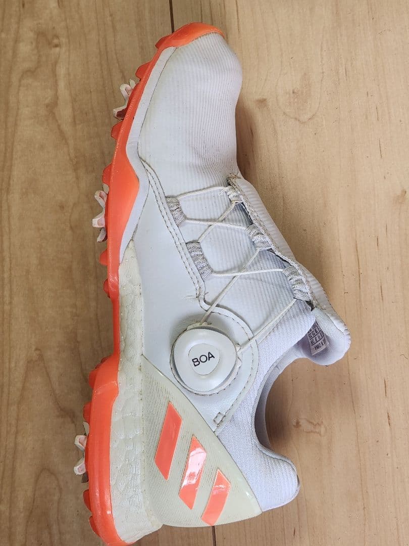 アディダス　レディース　BOAゴルフシューズ　23.5センチ