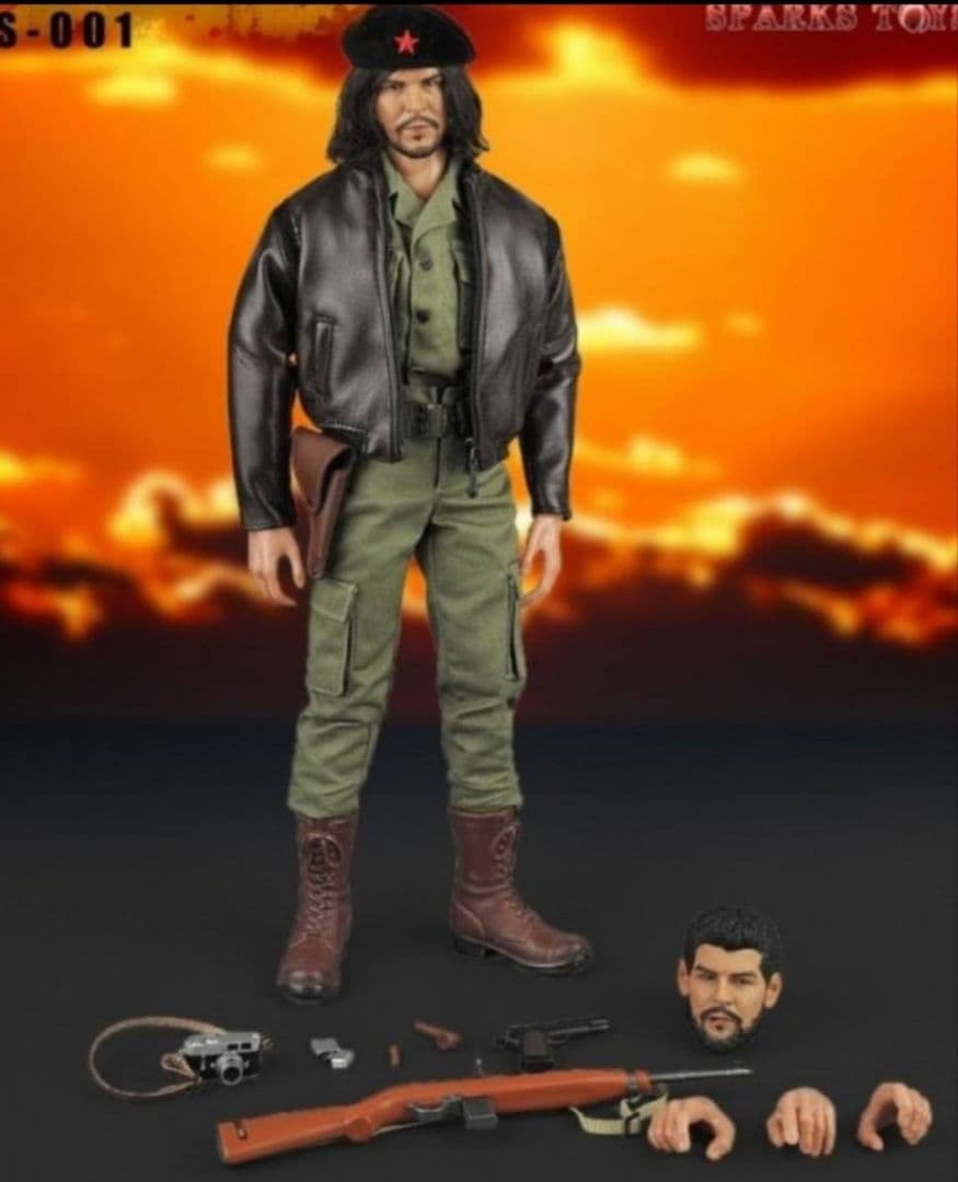 新品　1/6　チェ・ゲバラ　アクションフィギュア　ZYTOYS x SPARKS