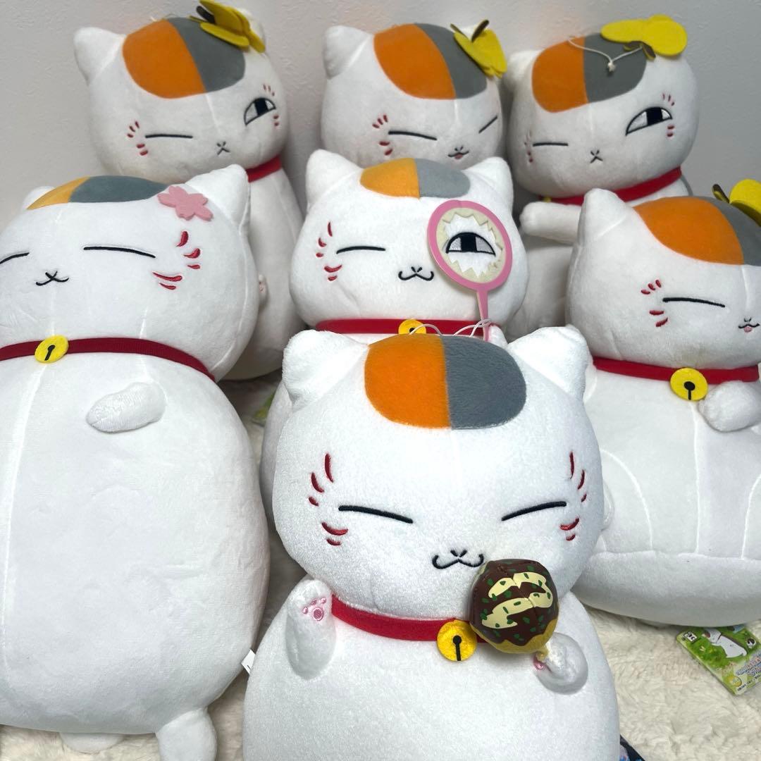 【2096】夏目友人帳 ニャンコ先生ぬいぐるみ まとめ売り