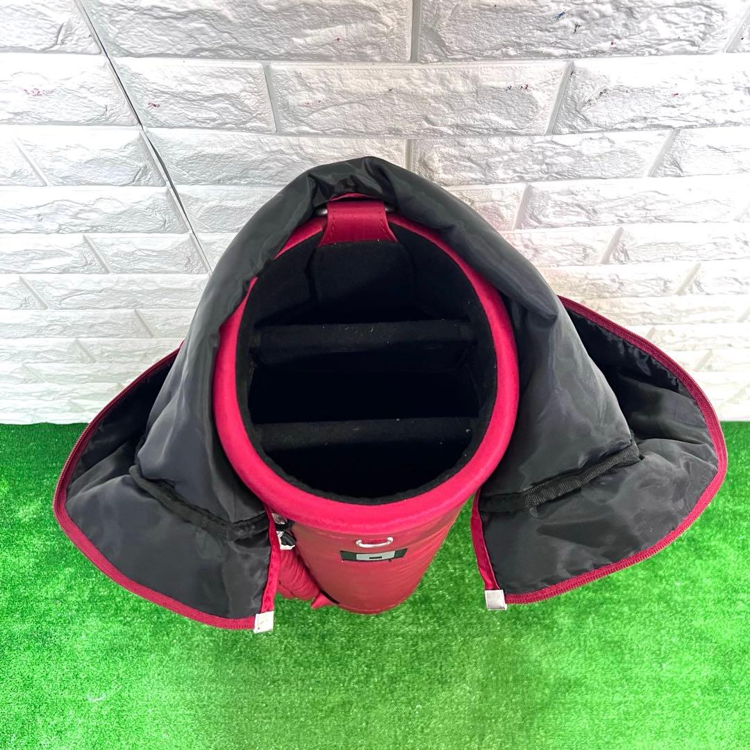 オノフ　onoff レディース　キャディーバッグ　軽量　レッド　可愛い