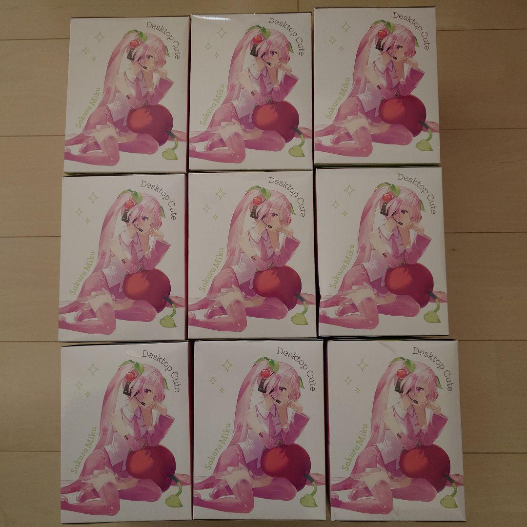 k*p様 桜ミク Desktop Cute フィギュア ～さくらんぼクッションv