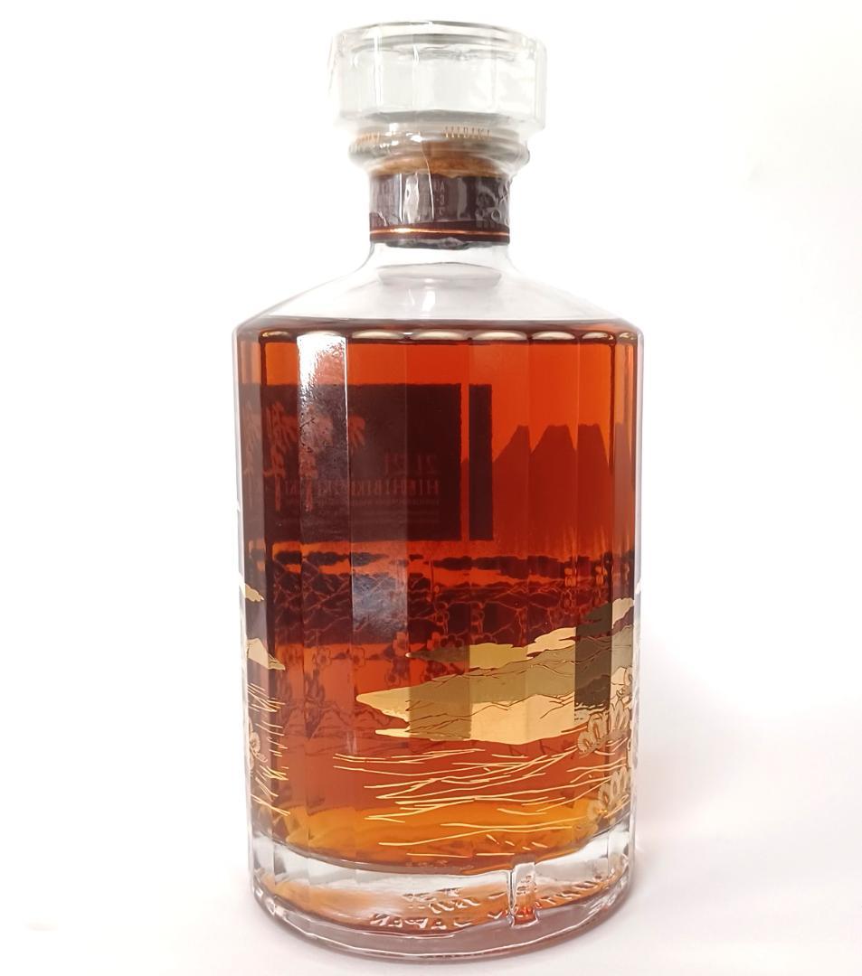 ウイスキー響 21年 意匠ボトル 花鳥風月 43% 700ml 白箱　新品未開封
