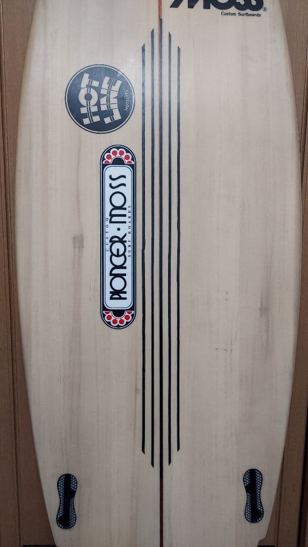サーフィン・ボディボード PIONEER MOSS CUSTOM SURFBOARDS 5'7 PU