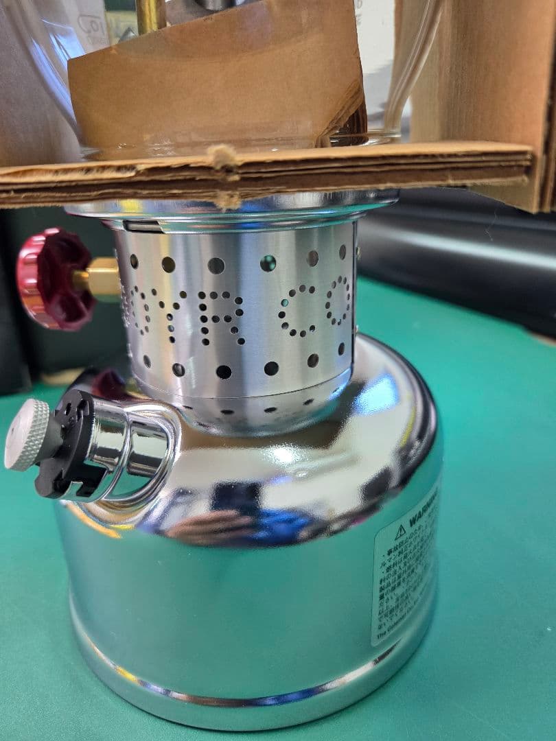 未使用　コールマン:センテニアルランタン&センテニアルシングルストーブのセット