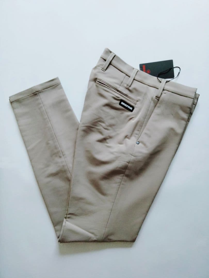 新品 BRIEFING MS BASIC PANTS OL ベージュ S パンツ
