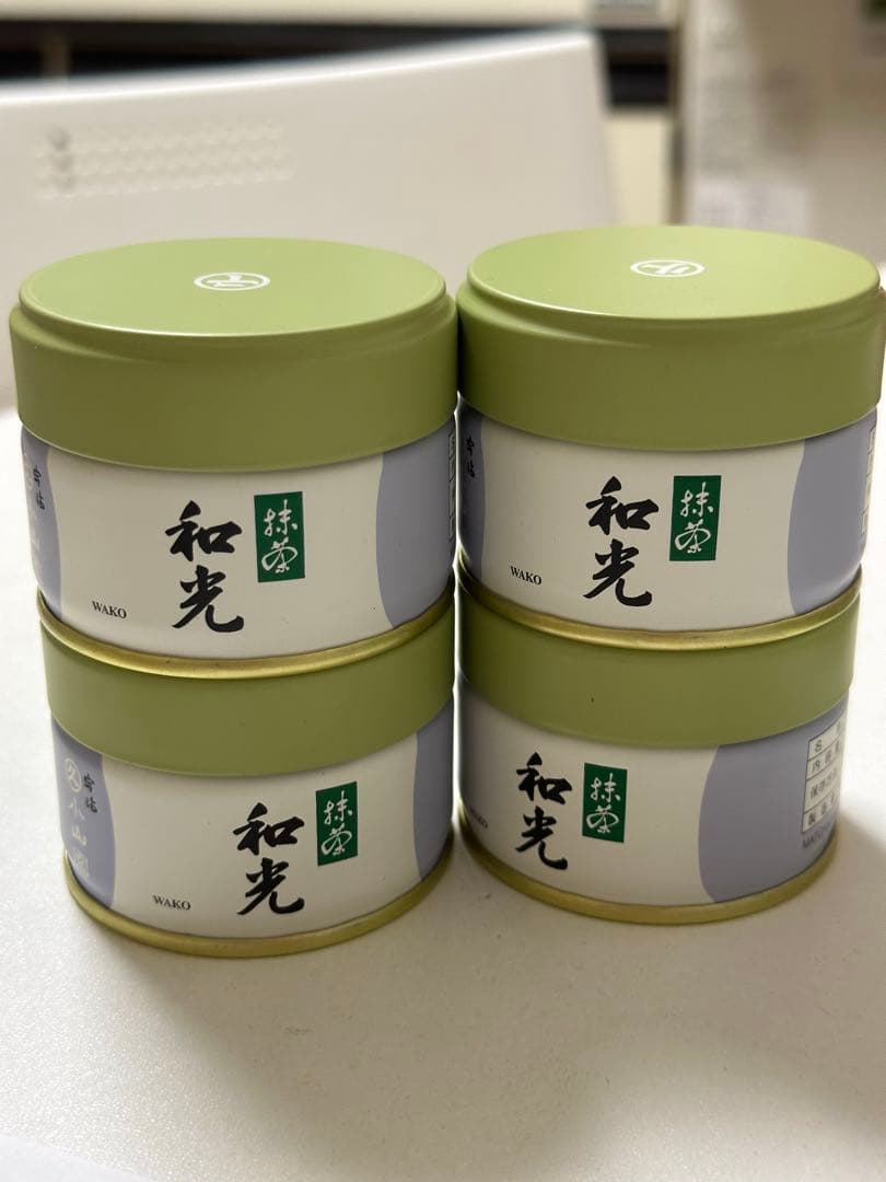 丸久小山園抹茶　和光4缶セット20gx4缶