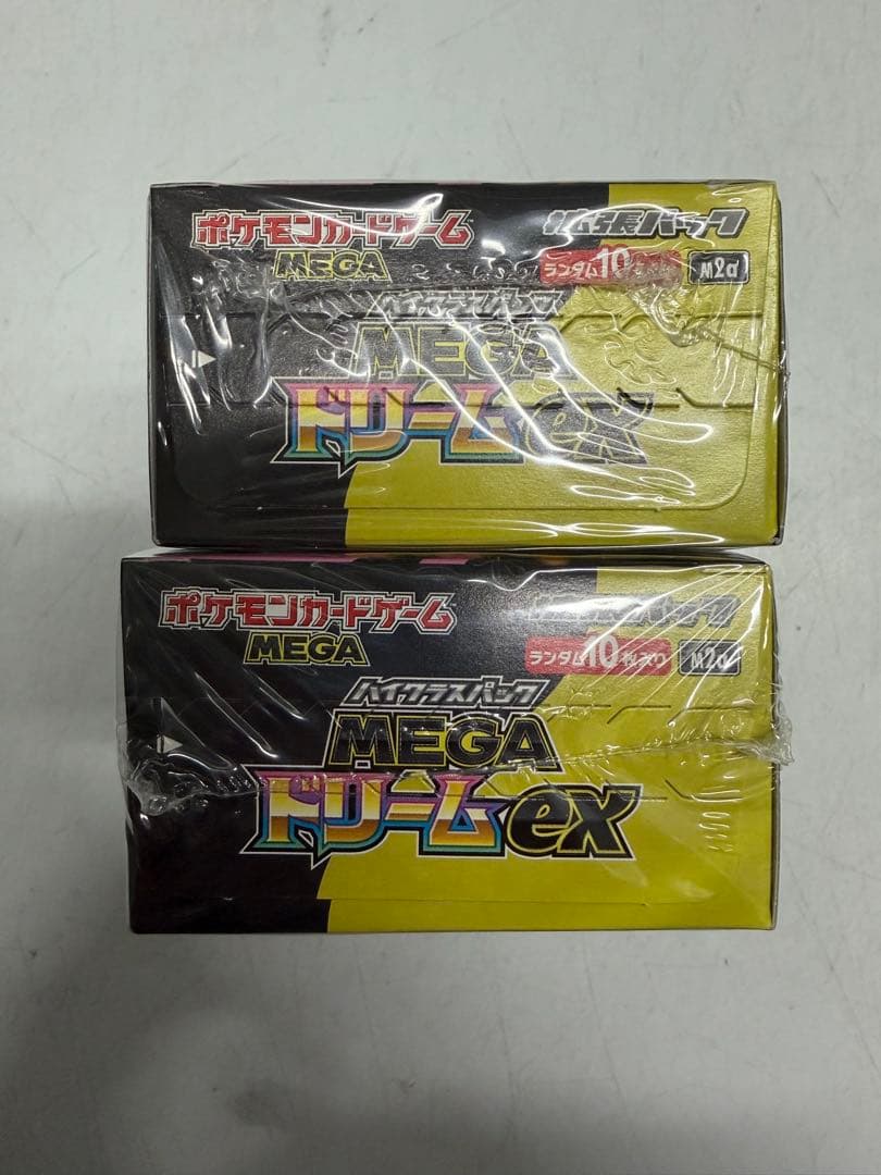 ポケモンカードMEGAドリームEX シュリンク付き　box２個