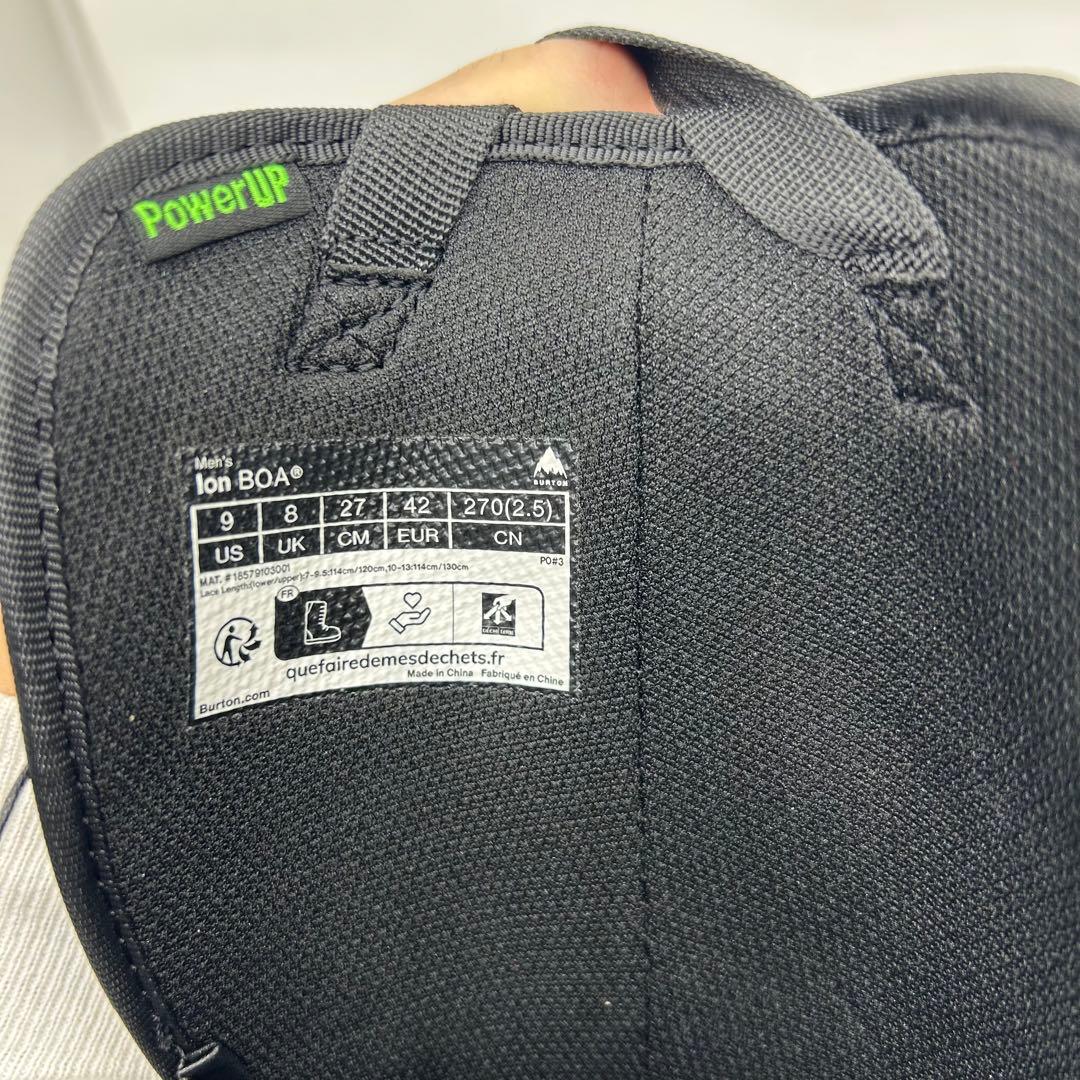 【新品】BURTON ION BOA 27cm 新モデル
