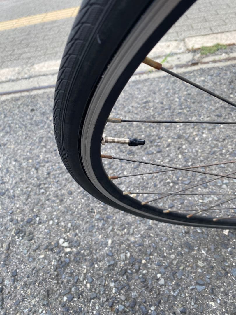 【引取り限定】 自転車 ALTON クロスバイク ブラック