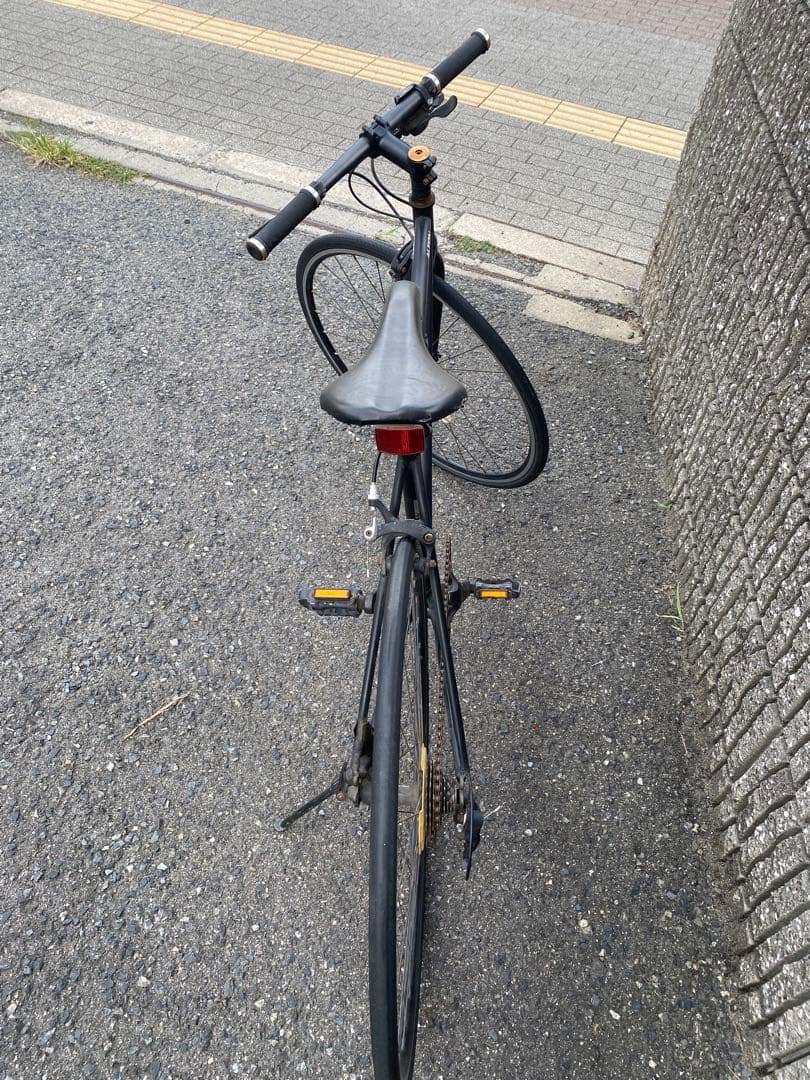 【引取り限定】 自転車 ALTON クロスバイク ブラック