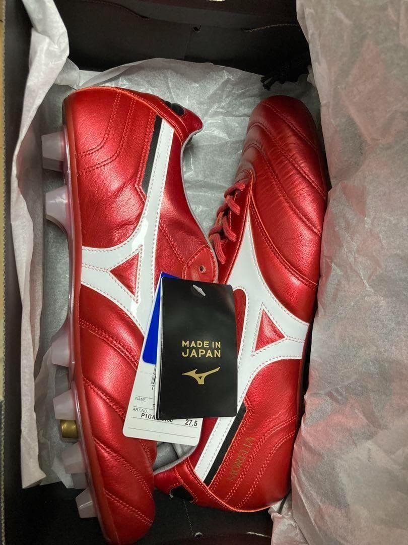 【新品】40周年限定カラー ミズノ モレリア 2 JAPAN 27.5cm