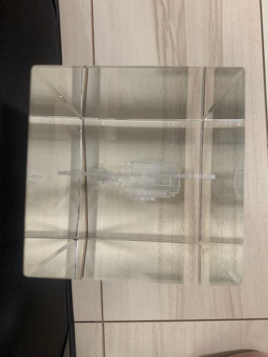 3Dクリスタル 重機 杭打ち機 日本車両