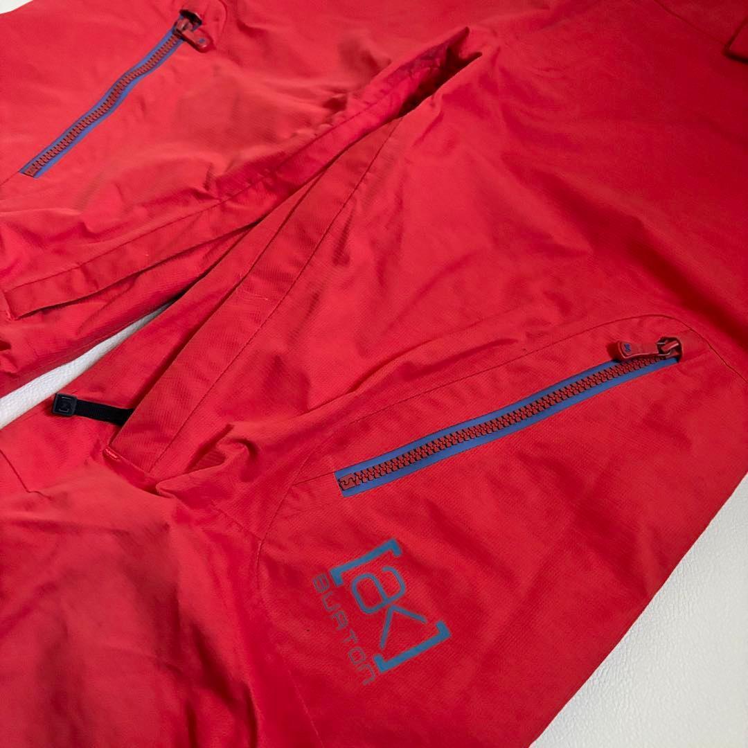 2451 バートン ak ゴアテックス 2L パンツ スノボウェア 無地 レッド