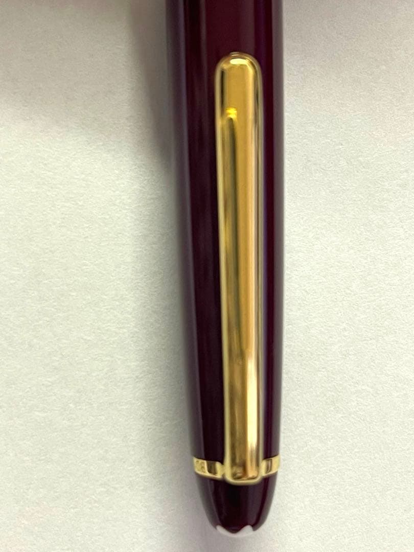 美品　モンブランマイスターシュテュッククラッシックボールペン164ボルドー