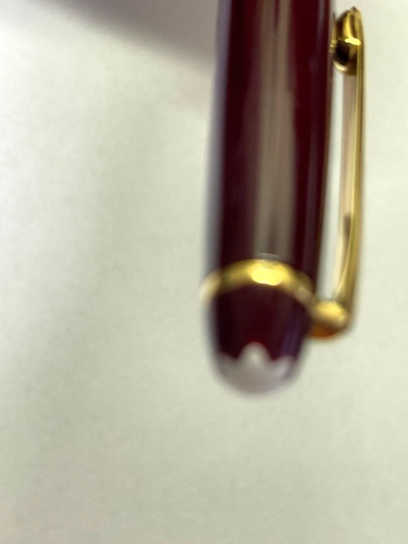 美品　モンブランマイスターシュテュッククラッシックボールペン164ボルドー