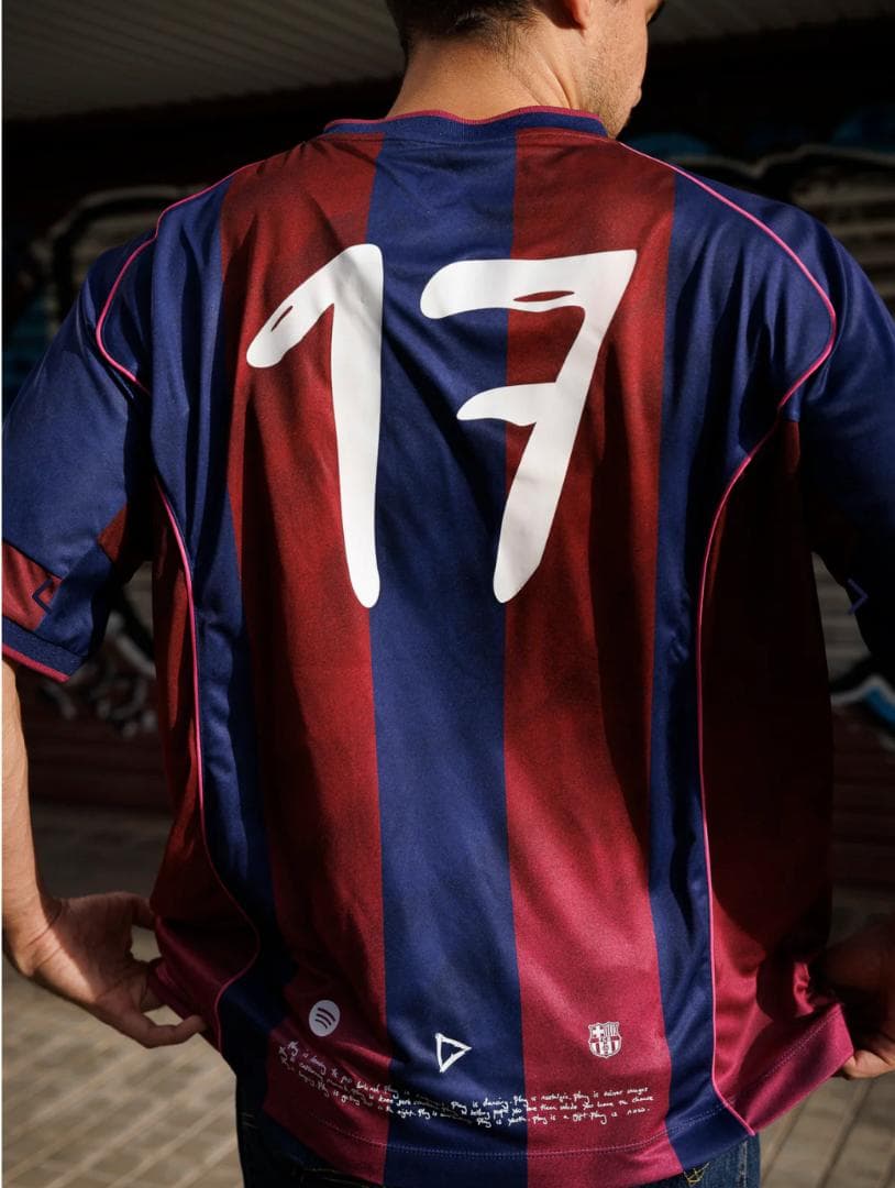 ウェア Sheeran x FC Barcelona Retro  Jersey