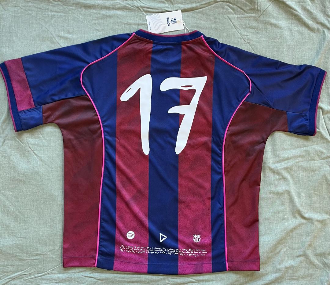 ウェア Sheeran x FC Barcelona Retro  Jersey