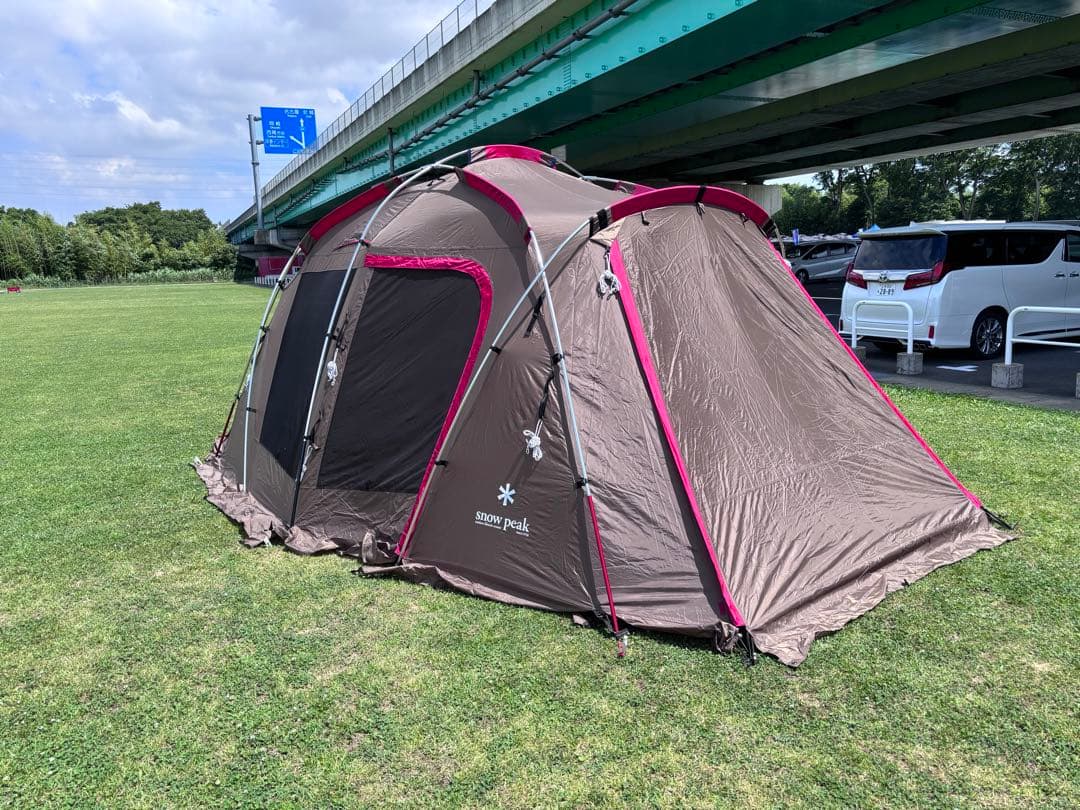 タシーク スノーピーク  peak インナー、ルーフ、グランド付きです