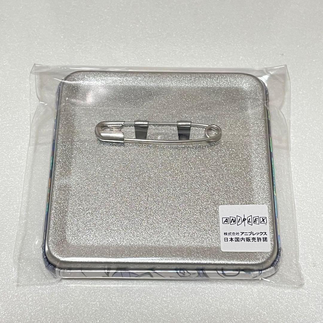 【匿名発送】鬼滅の刃　モクテルバー　ロト　伊黒小芭内　グリッター缶バッジ