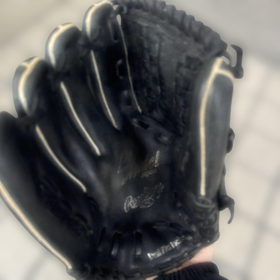 Rawlings 軟式グローブ 一般黒