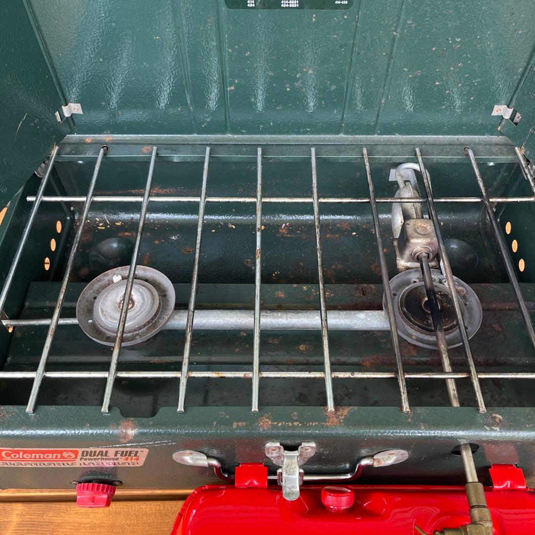 Coleman ツーバーナー　414 インジェクション付き