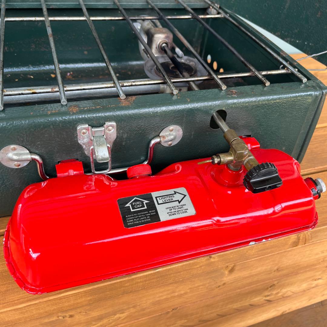 Coleman ツーバーナー　414 インジェクション付き