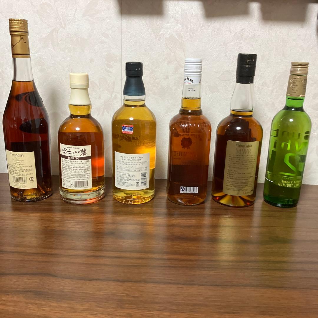 富士山麓　知多　ジムビーム　イチローズモルト MWR 他