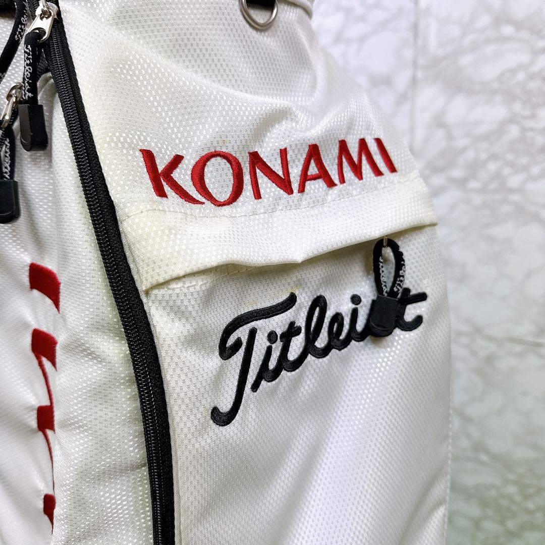 【希少】 Titleist タイトリスト KONAMI コナミ キャディバッグ