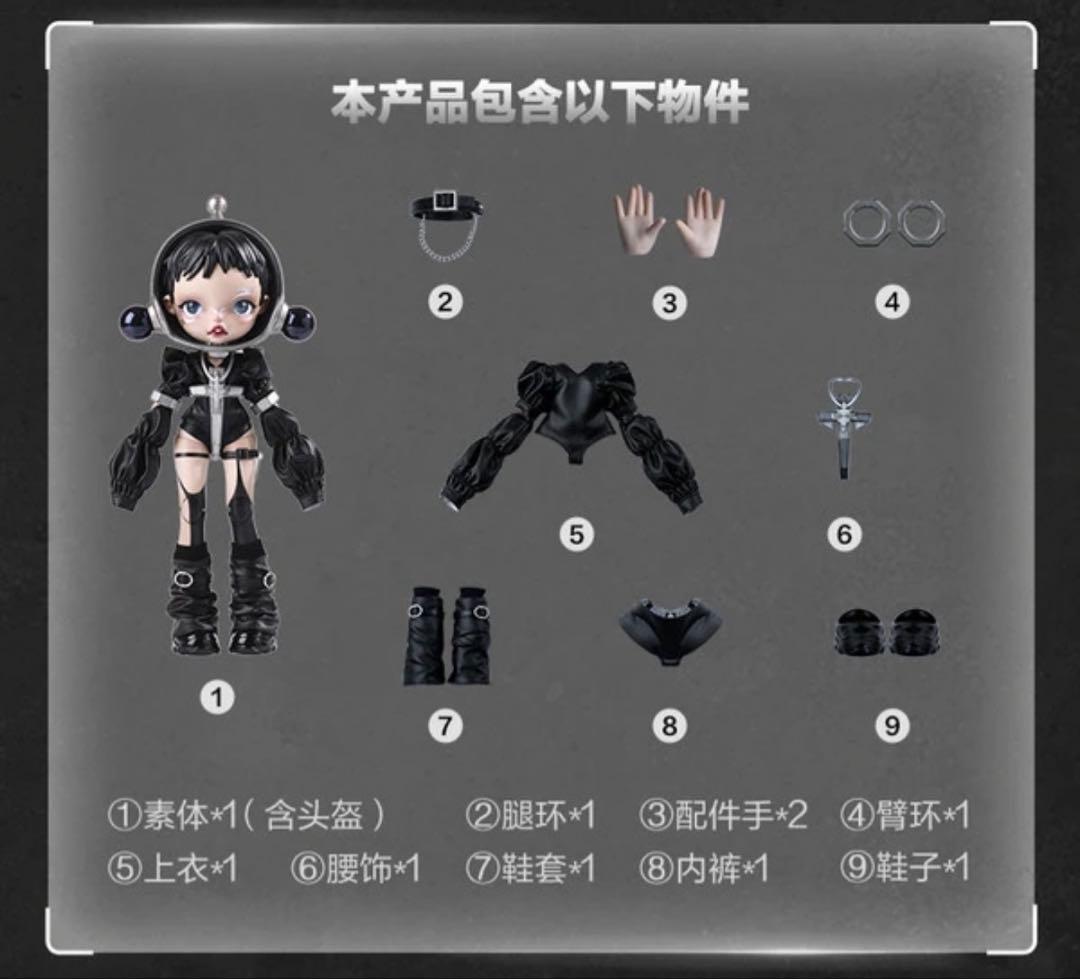 ぶ*ん様 SKULLPANDA The Unknown 1/6 アクションフィギ