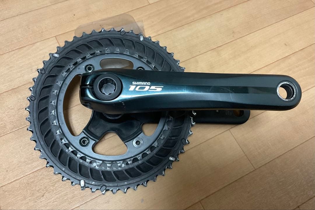 SHIMANO 105 クランクセット ブラック　FC-5800 165mm