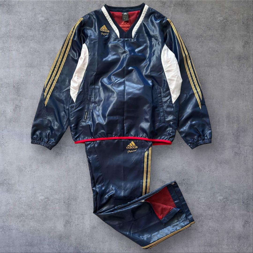 A985【希少モデル】アディダス　セットアップ　ウィンドブレーカー　野球　美品
