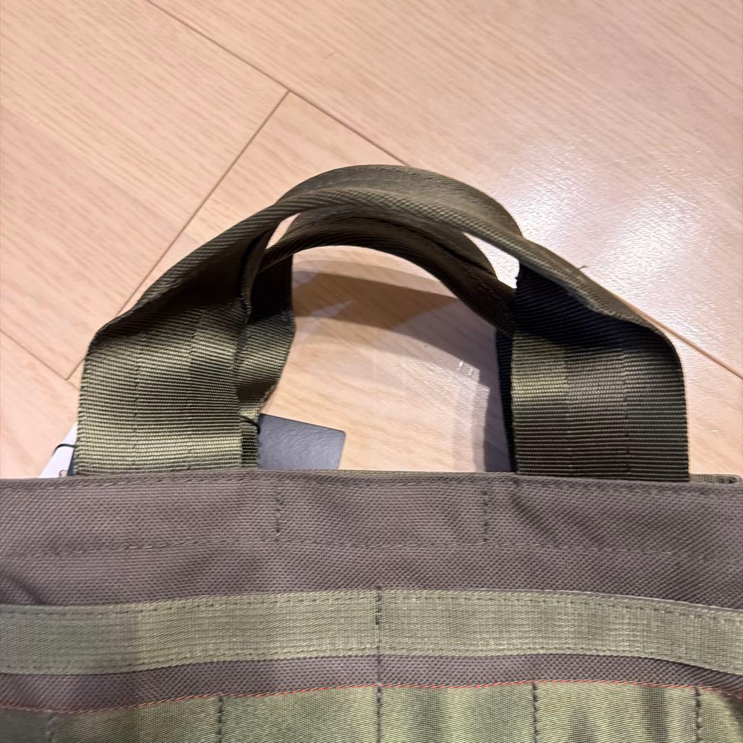 BRIEFING ミニトートバッグ オリーブグリーン　カートバッグ　カーキ