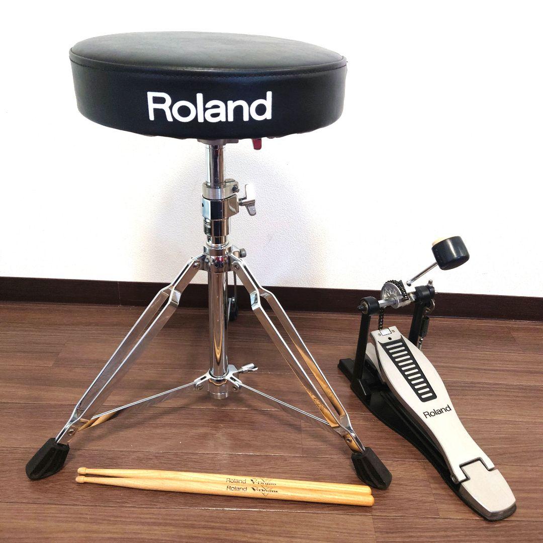 美品 Roland DAP-3X ドラムスローン キックペダル ①