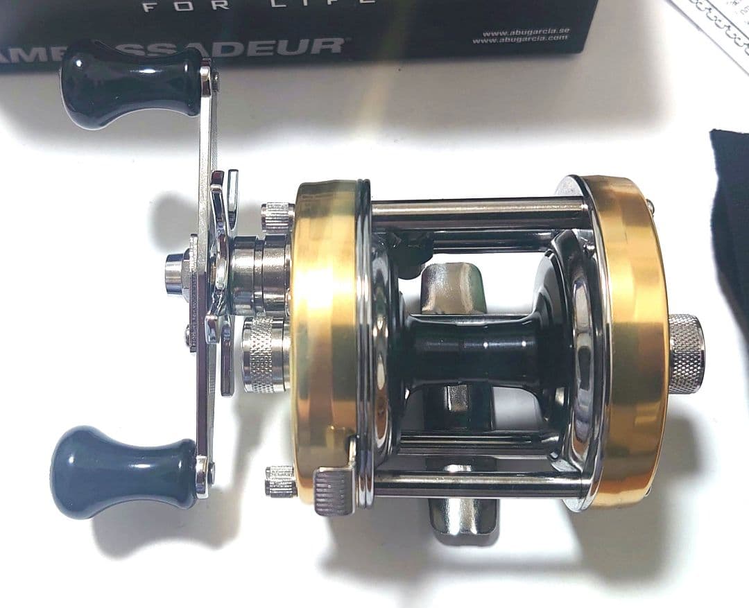 ☆【極美品】アブガルシア/アンバサダー5501CS ロケット(シャンパン)