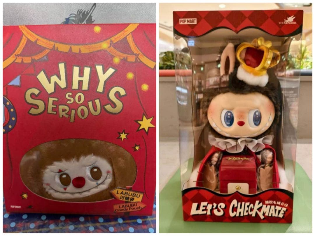 新品❢オマケ2点付き期間限定❣️大人気商品labubu2点セット