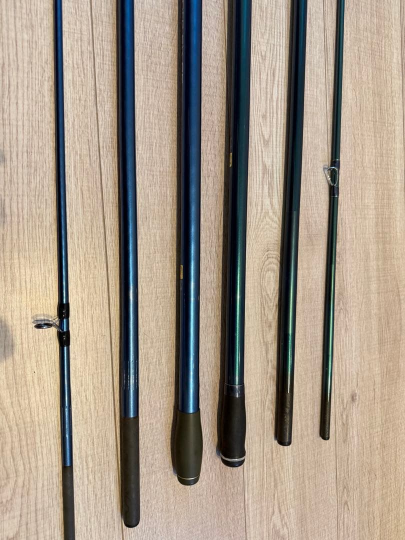 投げ釣り竿　並継